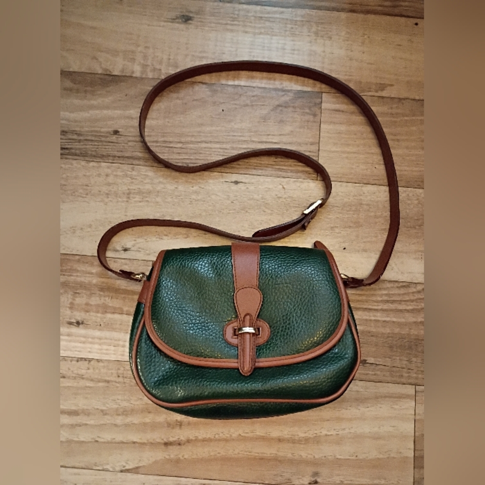 Vintage Dooney & Bourke Leather Crossbody Purse